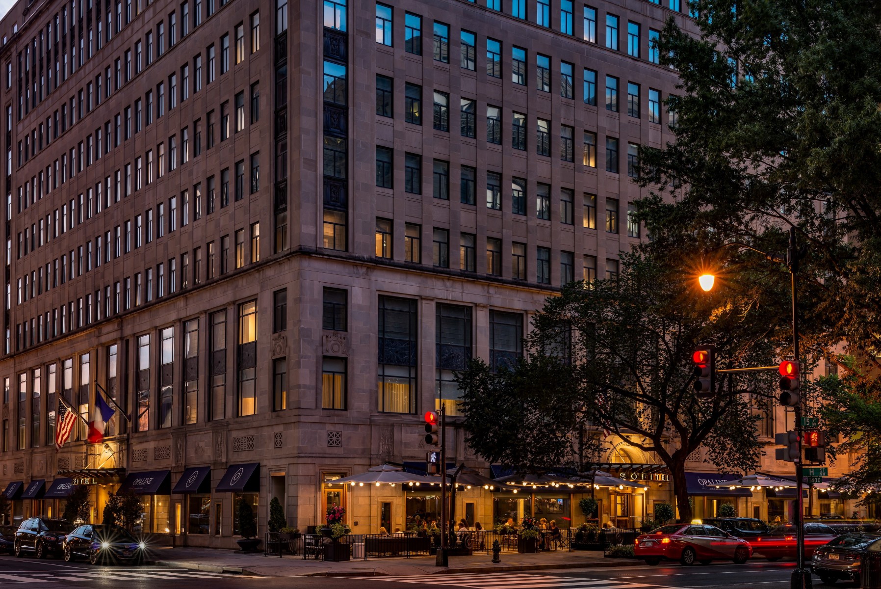 Photo of the hotel Sofitel Washington DC Lafayette Square: 008 lifestyle night sofitel july24 26 19 compressed