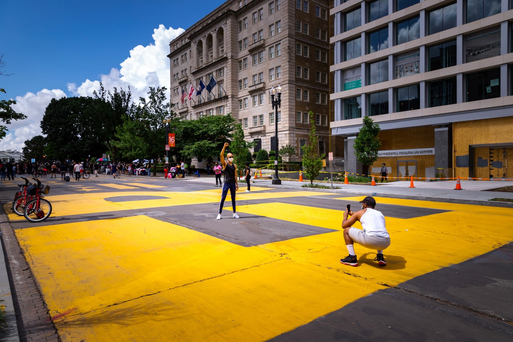 Photo of the hotel Sofitel Washington DC Lafayette Square: Black lives matter plaza