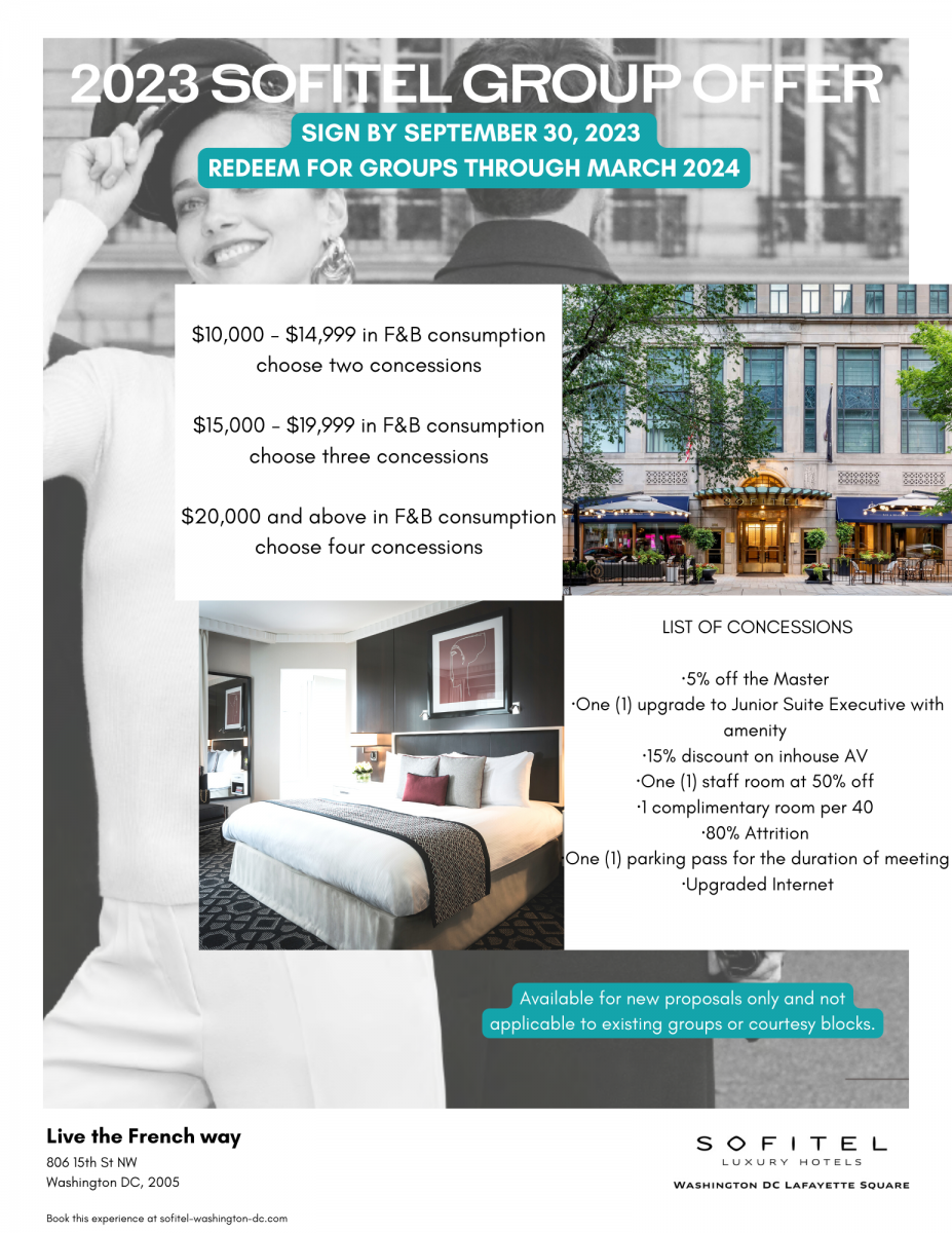 Photo of the hotel Sofitel Washington DC Lafayette Square: Group offer